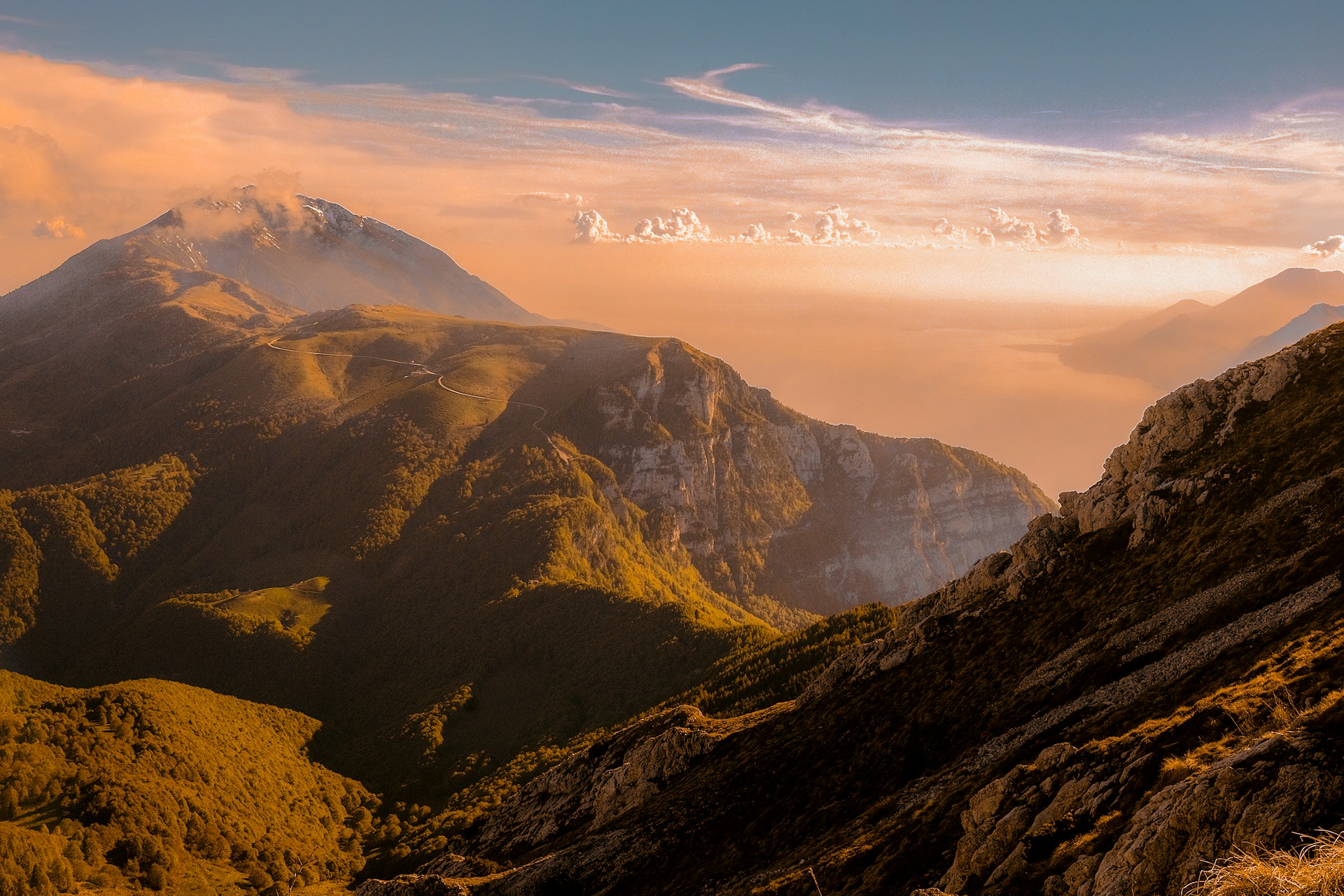 Monte Altissimo Di nago in Italy